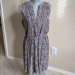 LOFT sleeveless dress